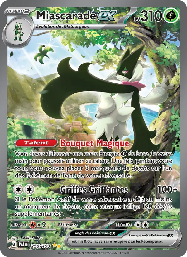 Carte Pokemon 256/193 Miascarade-ex Illustration Spéciale Rare | LorenZone