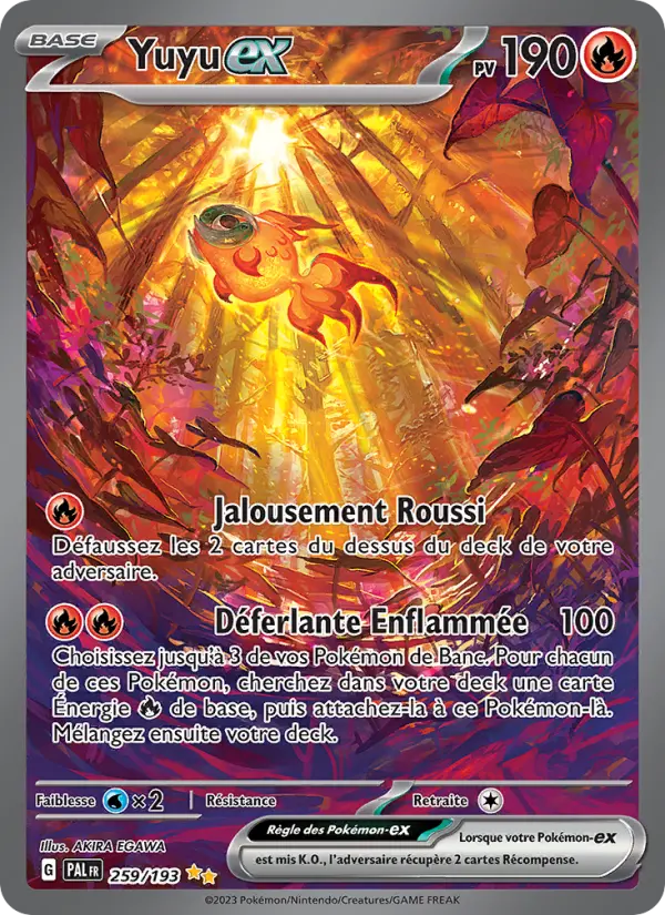 Carte Pokemon 259/193 Yuyu-ex Illustration Spéciale Rare | LorenZone