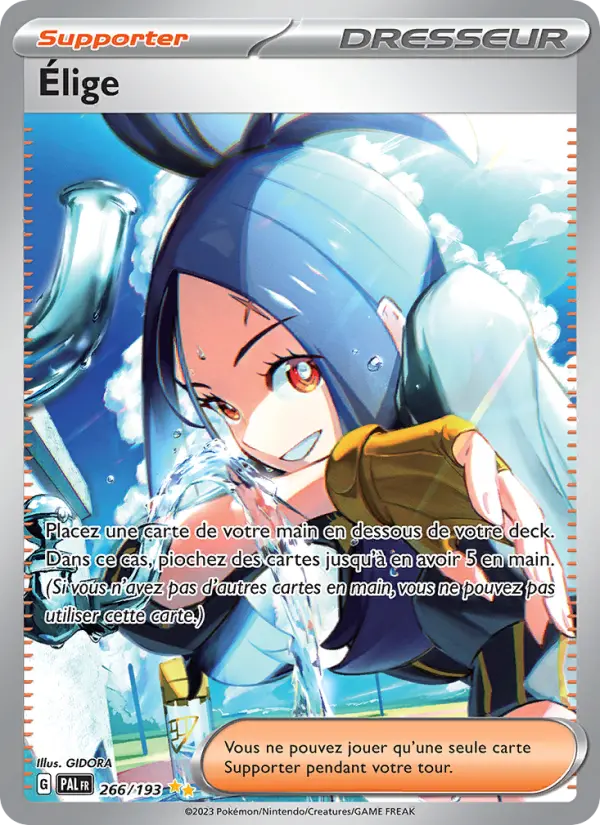 Carte Pokemon 266/193 Élige Illustration Spéciale Rare | LorenZone