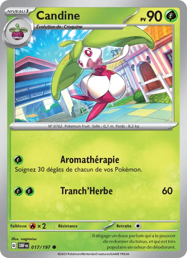 Carte Pokemon 017/197 Candine | LorenZone