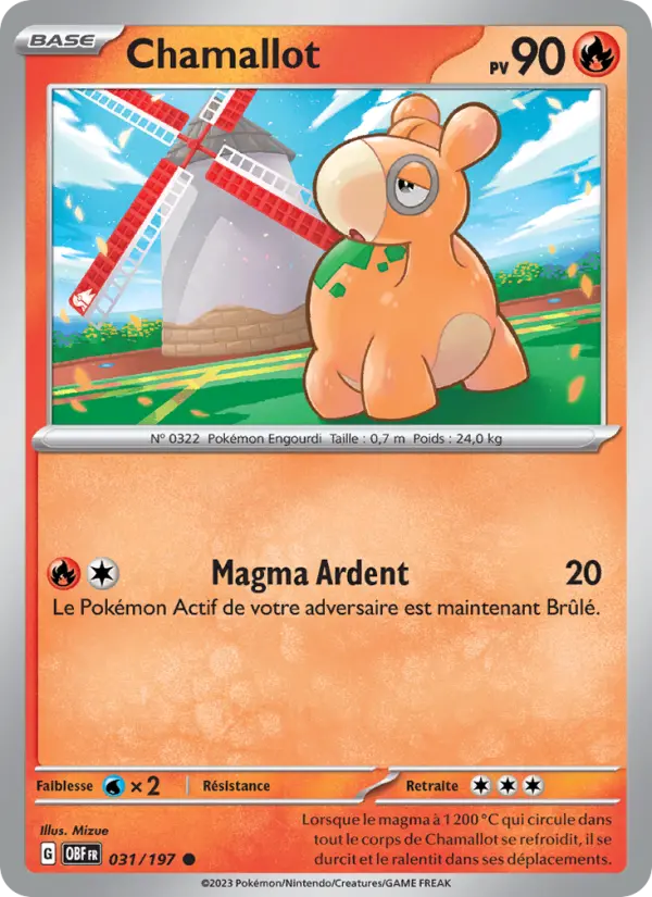 Carte Pokemon 031/197 Chamallot | LorenZone