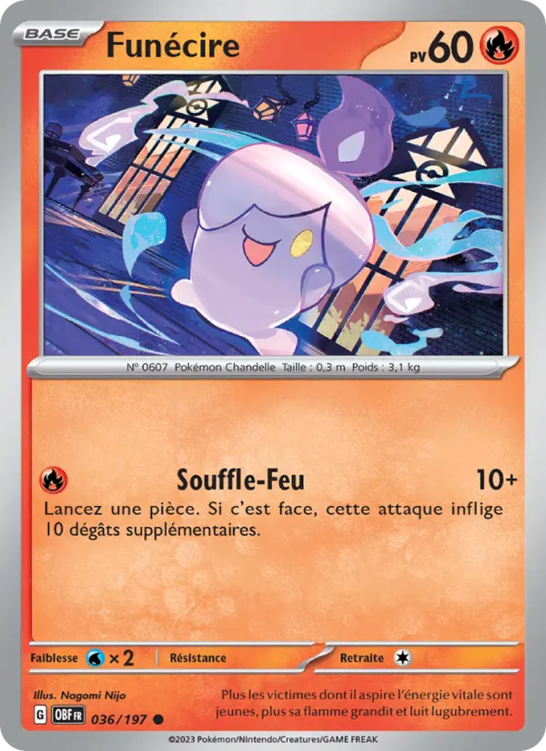 Carte Pokemon 036/197 Funécire | LorenZone
