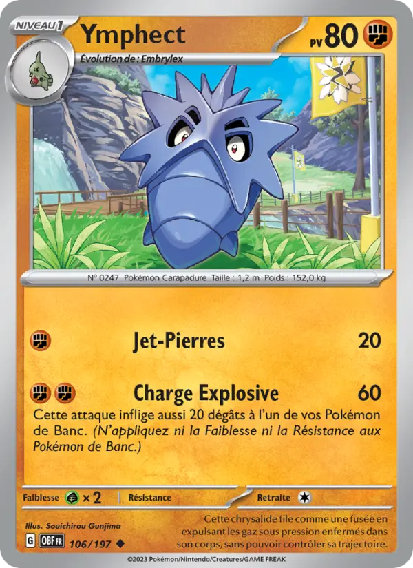 Carte Pokemon 106/197 Ymphect | LorenZone
