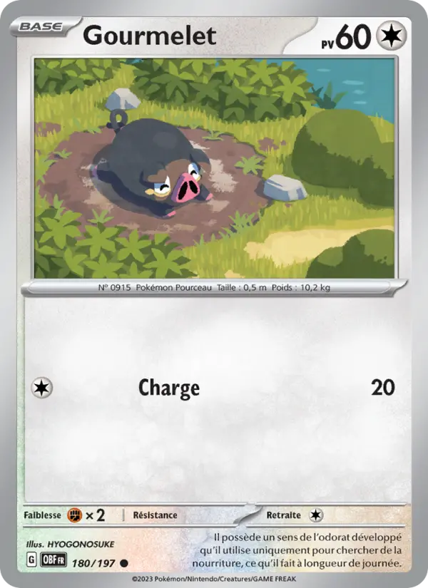 Carte Pokemon 180/197 Gourmelet | LorenZone