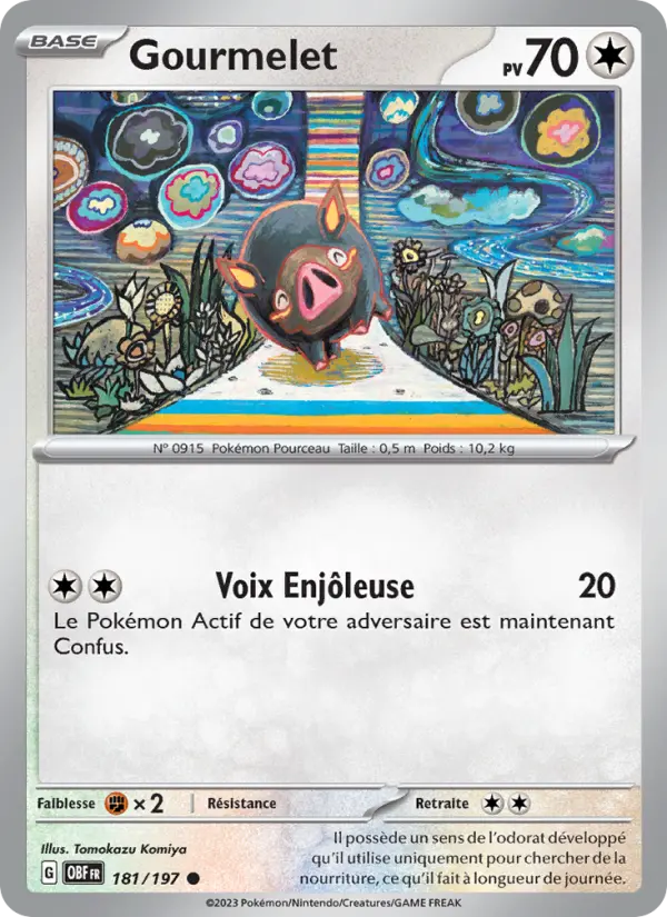 Carte Pokemon 181/197 Gourmelet | LorenZone