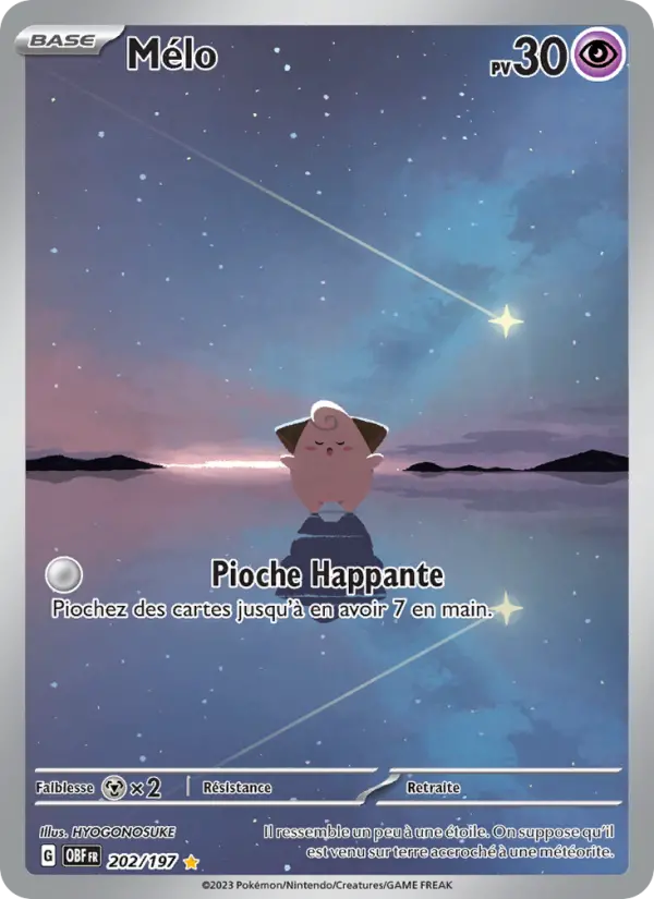 Carte Pokemon 202/197 Mélo Illustration Rare | LorenZone