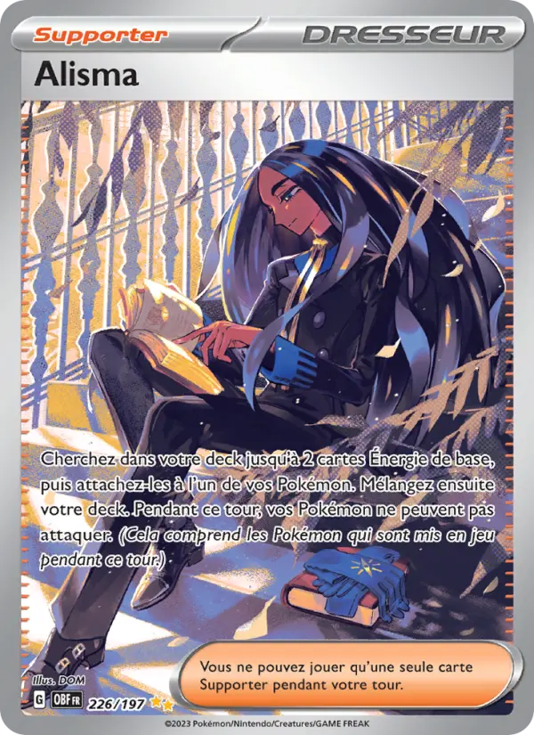 Carte Pokemon 226/197 Alisma Illustration Spéciale Rare | LorenZone