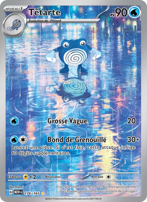 Carte Pokemon 176/165 Têtarte Illustration Rare | LorenZone
