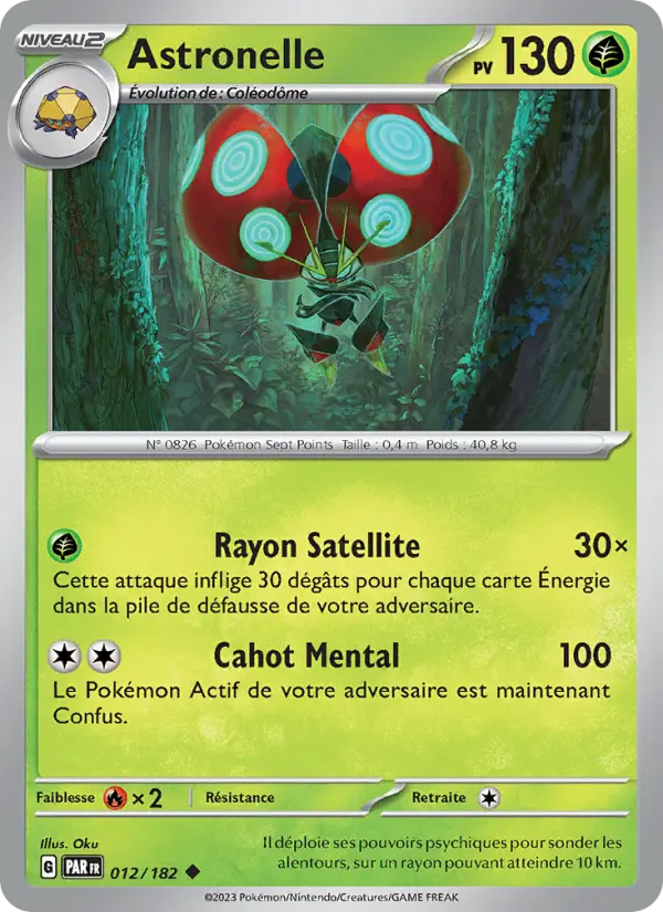 Carte Pokemon 012/182 Astronelle | LorenZone