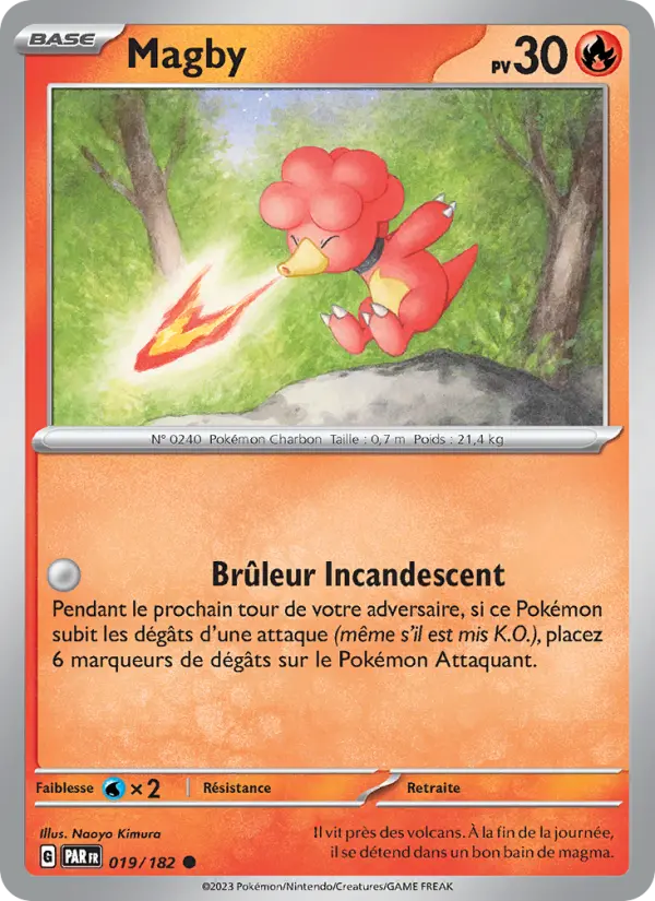 Carte Pokemon 019/182 Magby | LorenZone