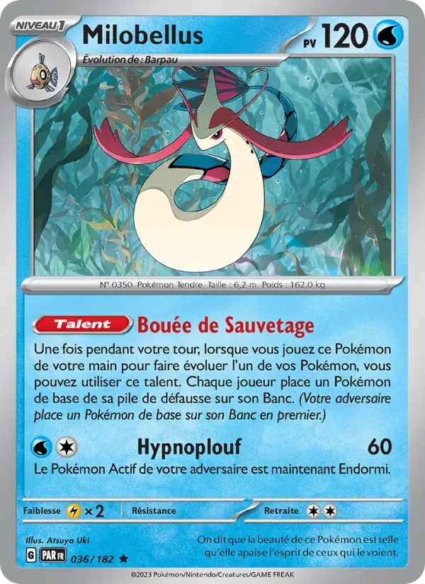 Carte Pokemon 036/182 Milobellus Holo | LorenZone