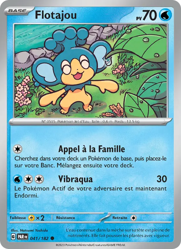 Carte Pokemon 041/182 Flotajou | LorenZone