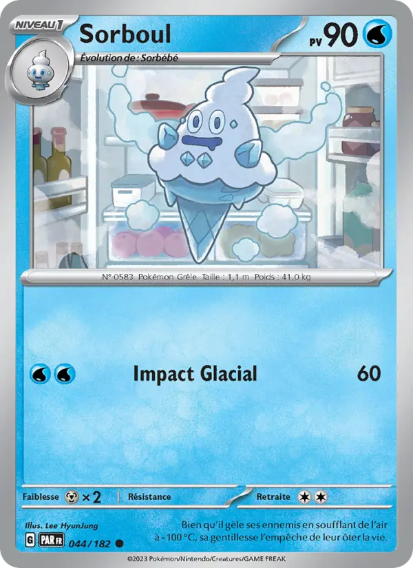 Carte Pokemon 044/182 Sorboul | LorenZone