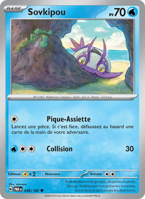 Carte Pokemon 048/182 Sovkipou | LorenZone