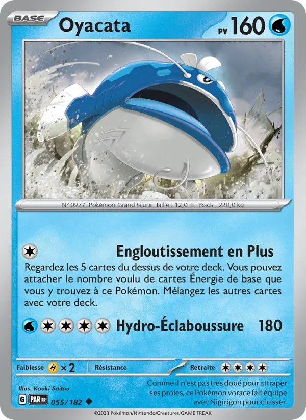 Carte Pokemon 055/182 Oyacata | LorenZone