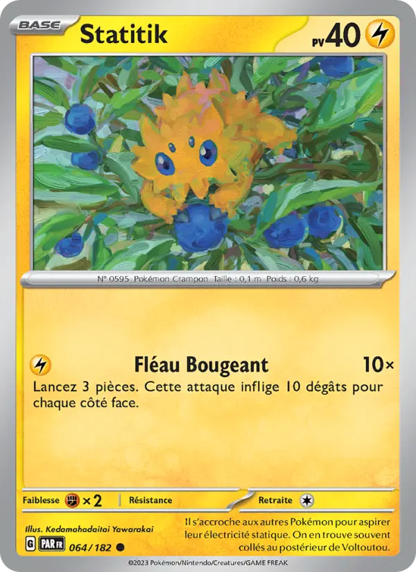 Carte Pokemon 064/182 Statitik | LorenZone