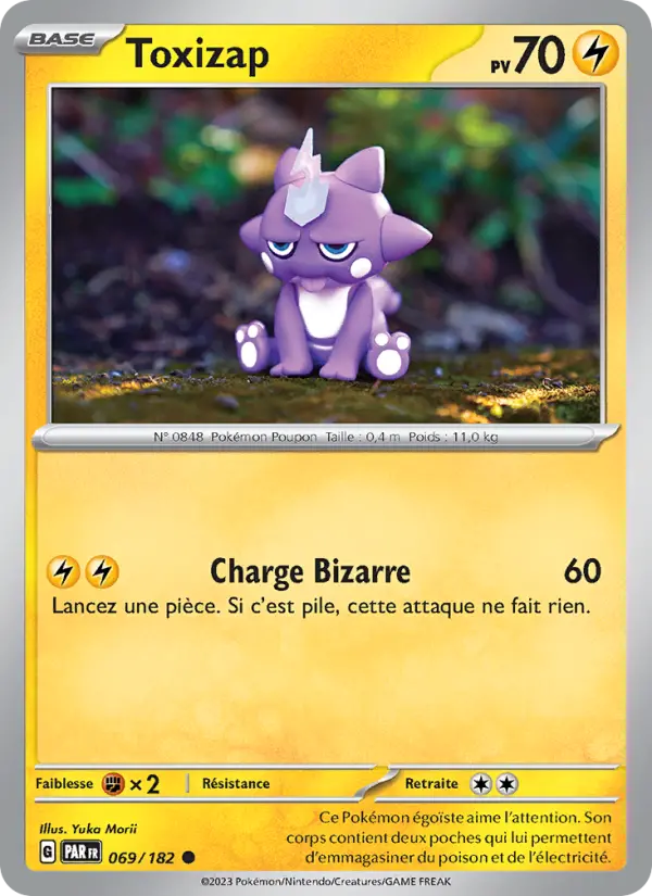 Carte Pokemon 069/182 Toxizap | LorenZone