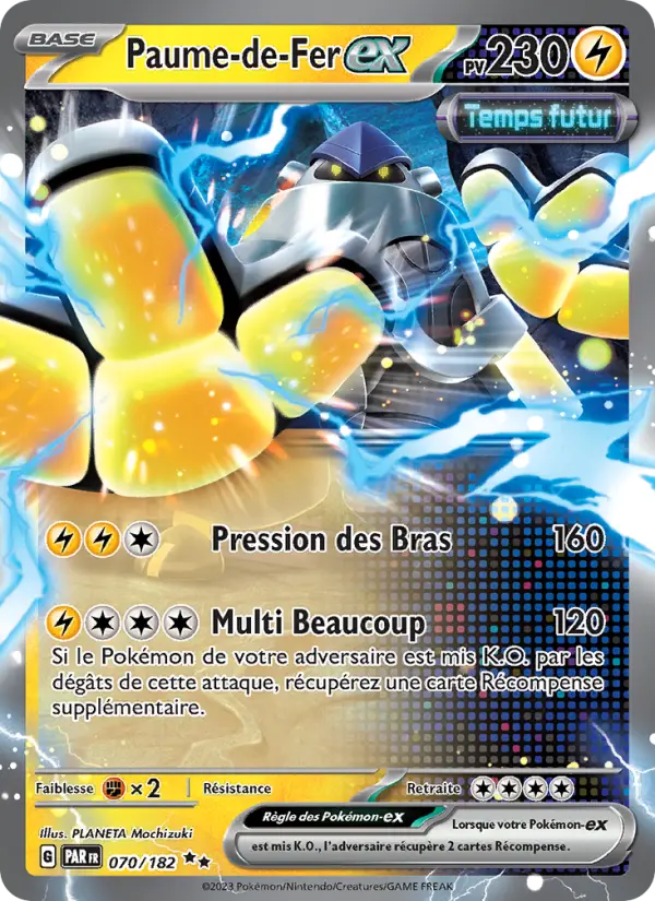 Carte Pokemon 070/182 Paume-de-Fer-ex | LorenZone