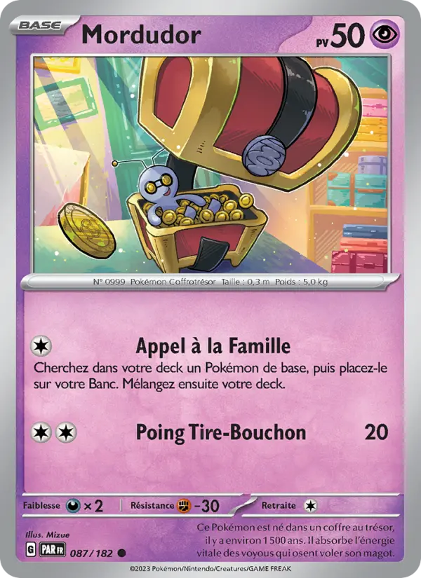 Carte Pokemon 087/182 Mordudor | LorenZone