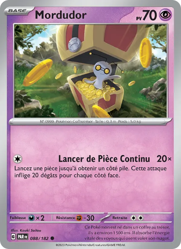 Carte Pokemon 088/182 Mordudor | LorenZone