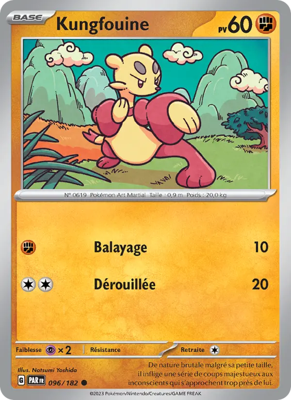 Carte Pokemon 096/182 Kungfouine | LorenZone