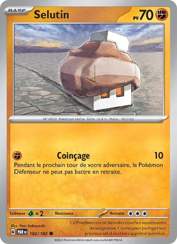 Carte Pokemon 102/182 Selutin | LorenZone