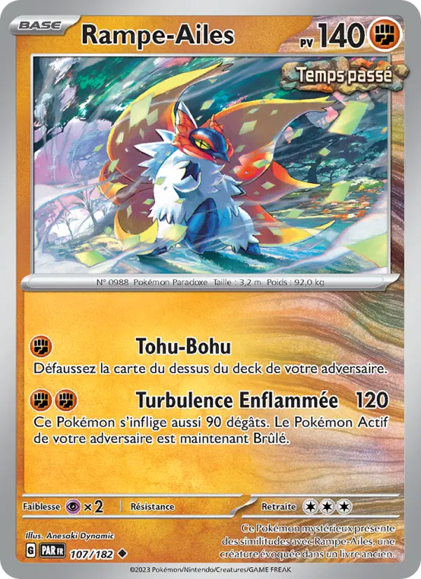 Carte Pokemon 107/182 Rampe-Ailes | LorenZone
