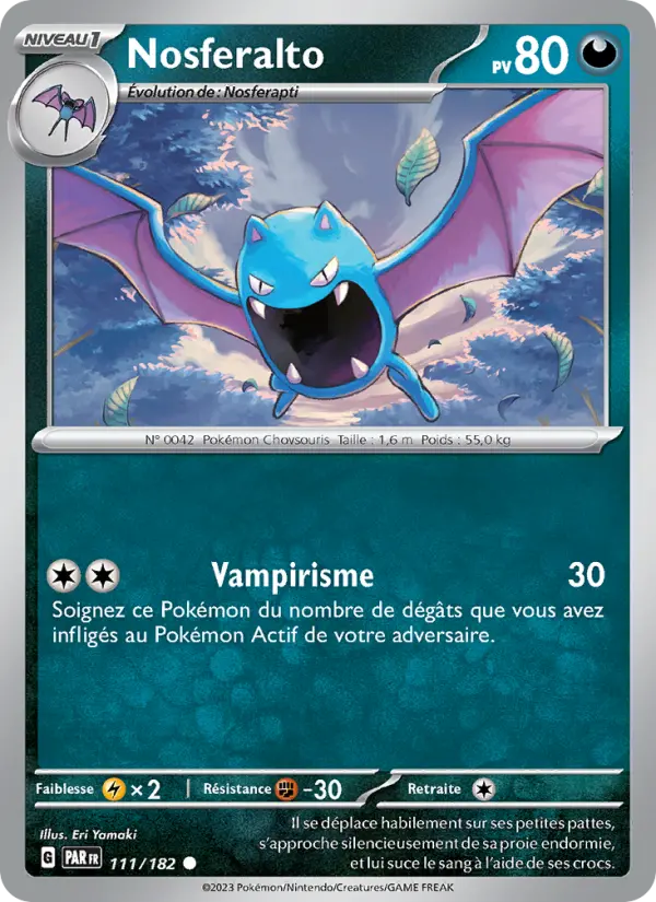 Carte Pokemon 111/182 Nosferalto | LorenZone