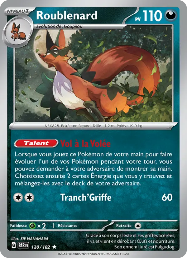 Carte Pokemon 120/182 Roublenard Holo | LorenZone