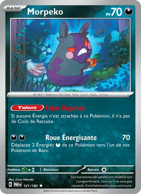 Carte Pokemon 121/182 Morpeko Holo | LorenZone