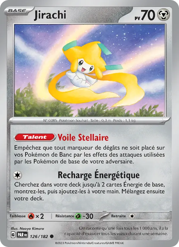 Carte Pokemon 126/182 Jirachi | LorenZone