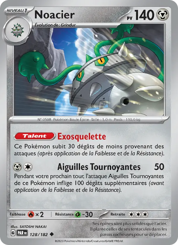 Carte Pokemon 128/182 Noacier | LorenZone