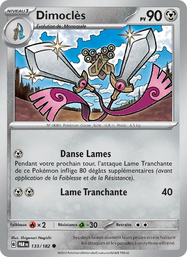 Carte Pokemon 133/182 Dimoclès | LorenZone