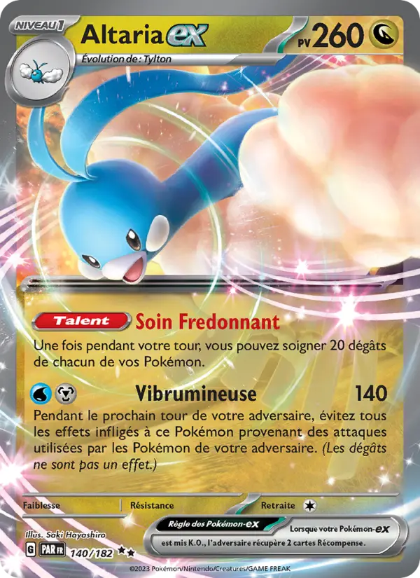 Carte Pokemon 140/182 Altaria-ex | LorenZone
