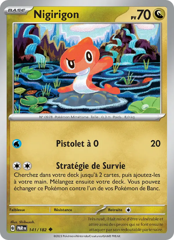 Carte Pokemon 141/182 Nigirigon | LorenZone