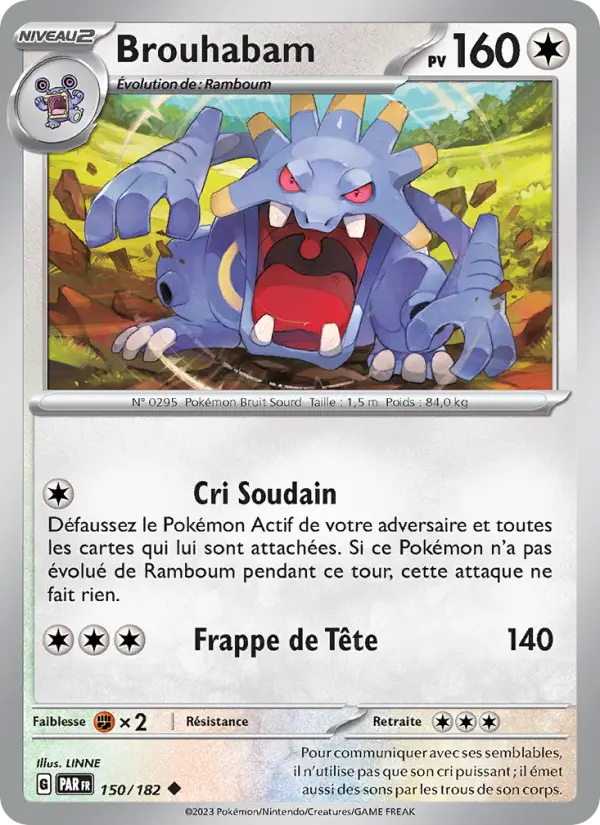 Carte Pokemon 150/182 Brouhabam | LorenZone