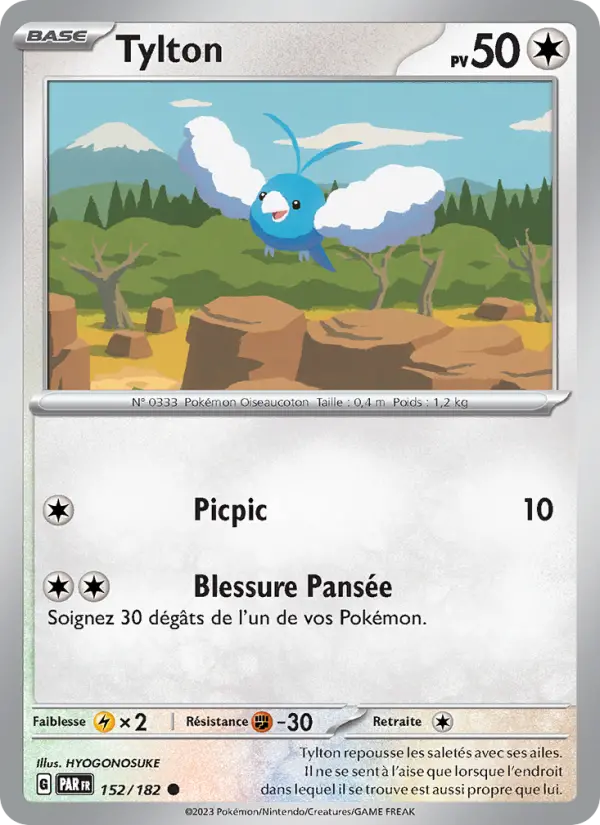 Carte Pokemon 152/182 Tylton | LorenZone