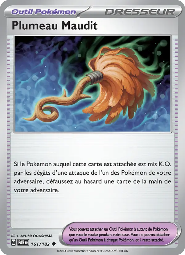 Carte Pokemon 161/182 Plumeau Maudit | LorenZone
