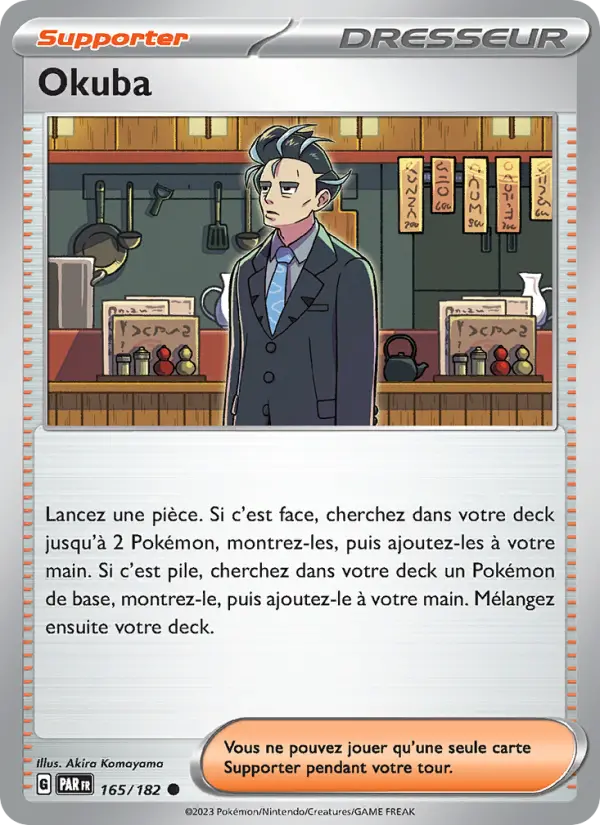 Carte Pokemon 165/182 Okuba | LorenZone