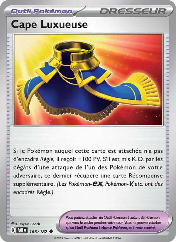 Carte Pokemon 166/182 Cape Luxueuse | LorenZone