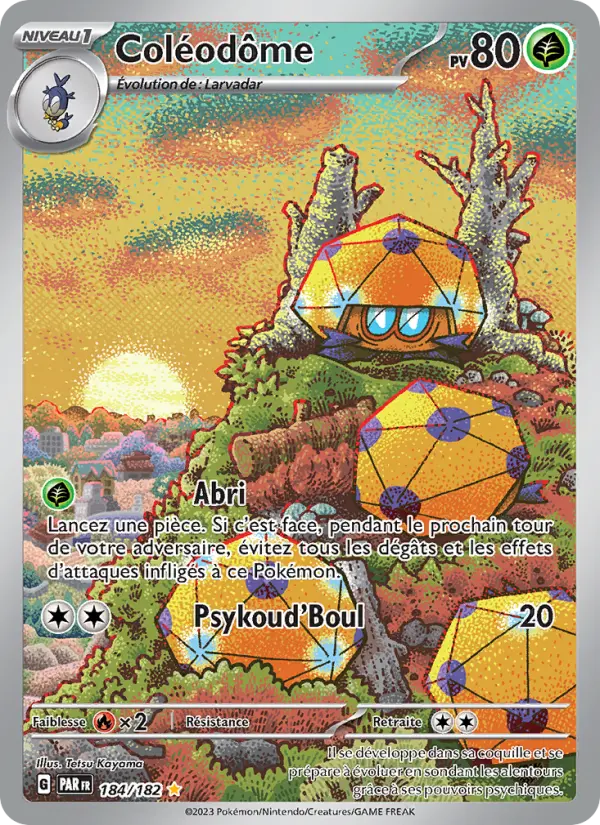 Carte Pokemon 184/182 Coléodôme Illustration Rare | LorenZone