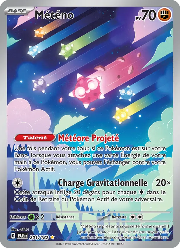 Carte Pokemon 201/182 Météno Illustration Rare | LorenZone