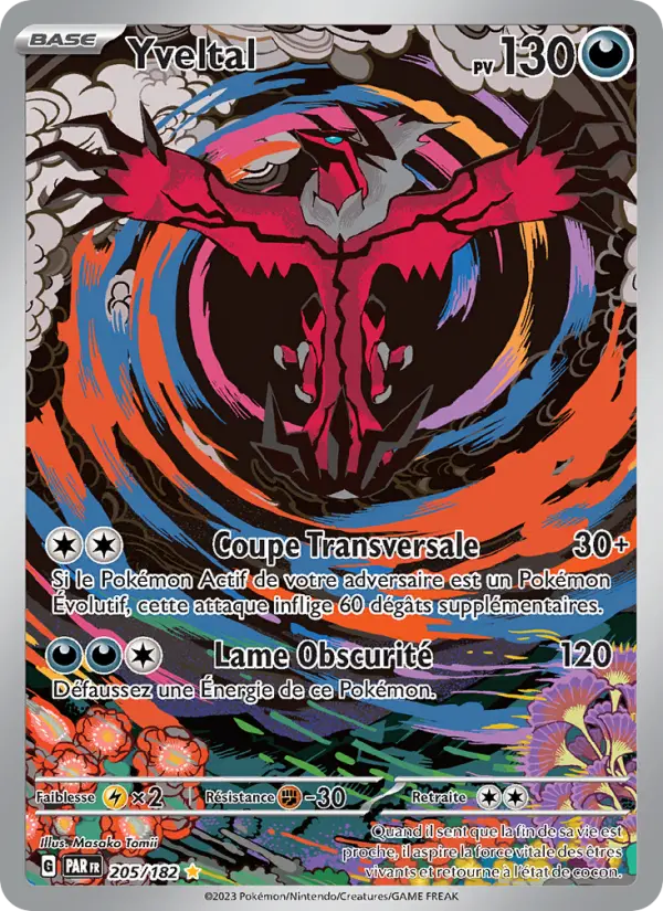 Carte Pokemon 205/182 Yveltal Illustration Rare | LorenZone