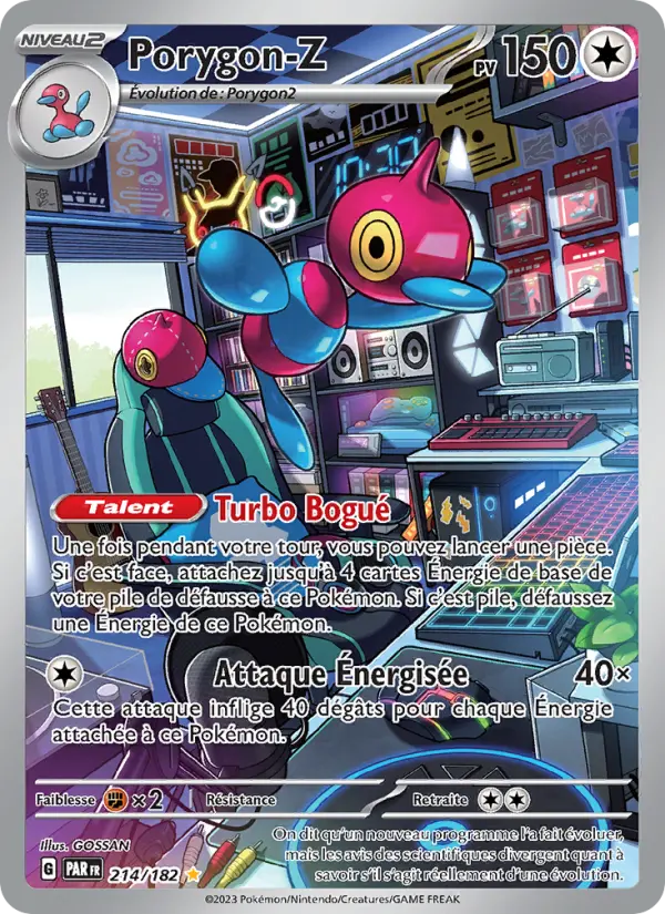 Carte Pokemon 214/182 Porygon-Z Illustration Rare | LorenZone