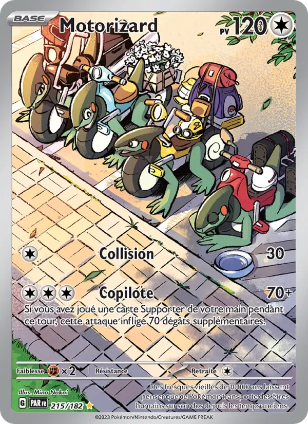 Carte Pokemon 215/182 Motorizard Illustration Rare | LorenZone