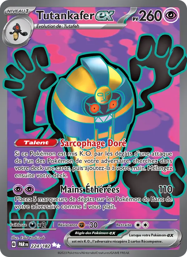 Carte Pokemon 224/182 Tutankafer-ex | LorenZone