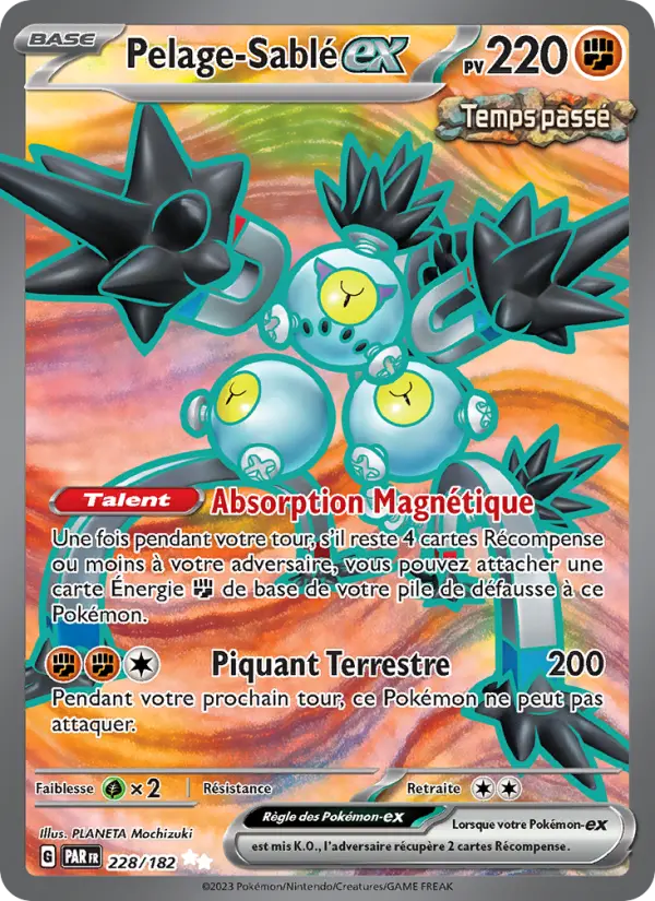 Carte Pokemon 228/182 Pelage-Sablé-ex | LorenZone
