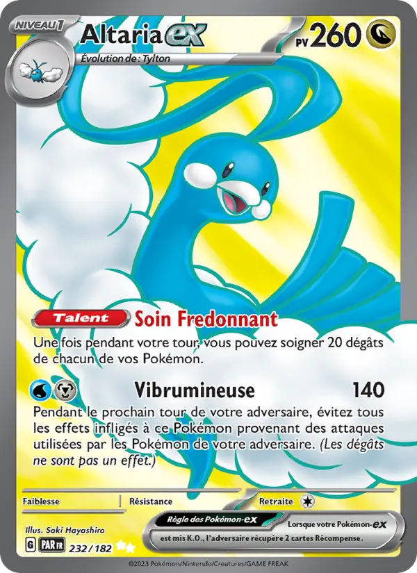 Carte Pokemon 232/182 Altaria-ex | LorenZone