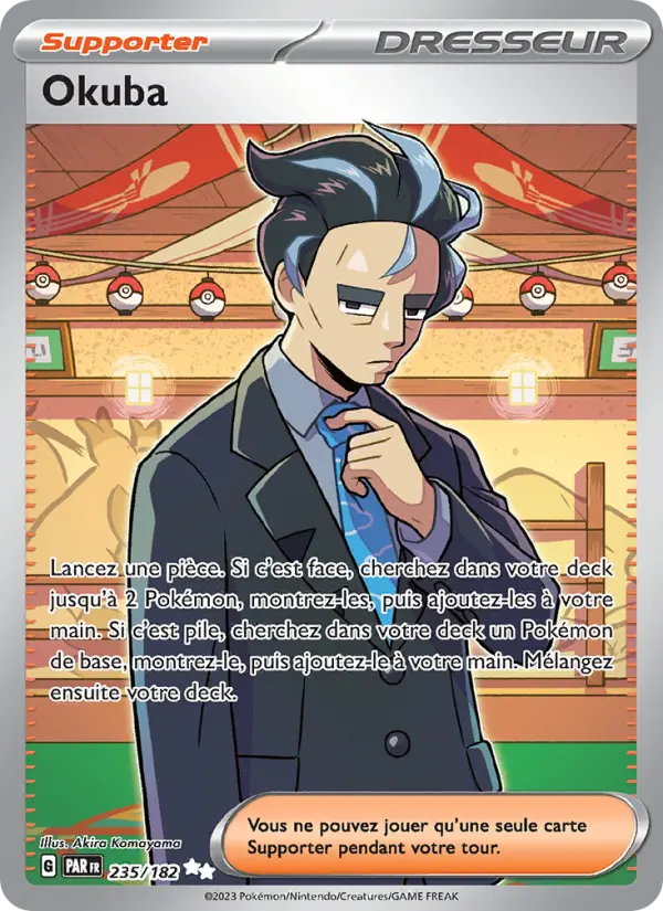 Carte Pokemon 235/182 Okuba | LorenZone