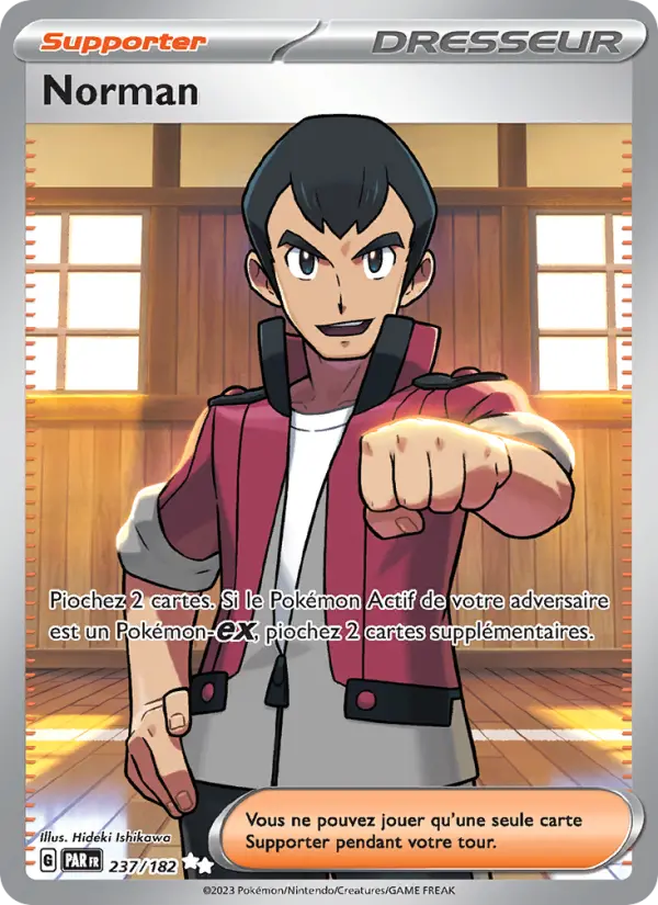 Carte Pokemon 237/182 Norman | LorenZone